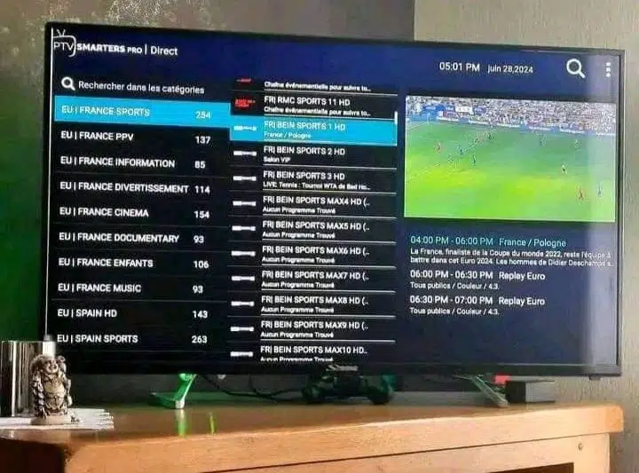 abonnement iptv